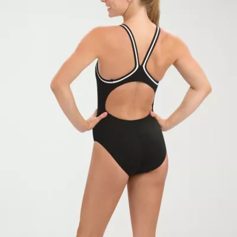 Dolfin Reliance Solid Dbx Back Womens One Piece Swimsuit