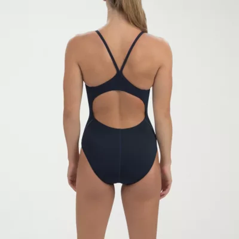 Dolfin Reliance Solid V-Back Womens One Piece Swimsuit
