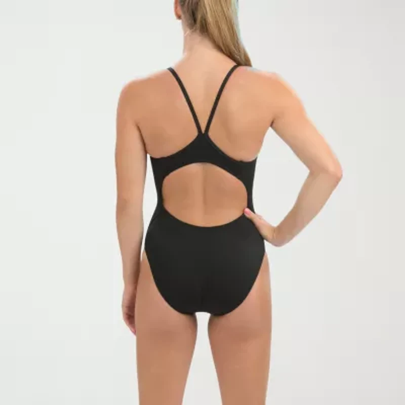 Dolfin Reliance Solid V-Back Womens One Piece Swimsuit