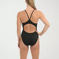 Dolfin Reliance Solid V-Back Womens One Piece Swimsuit
