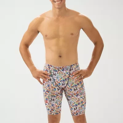 Dolfin Uglies Mens Print Jammer Unisex Adult Swim Shorts