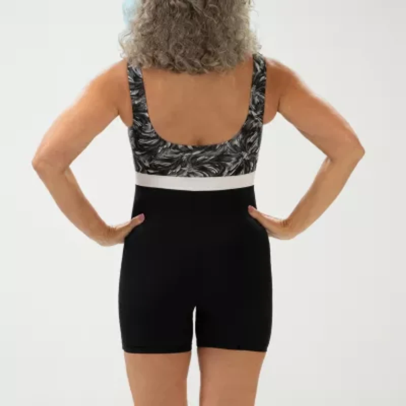 Dolfin Aquashape Women'S Scoop Neck Aquatard Womens One Piece Swimsuit