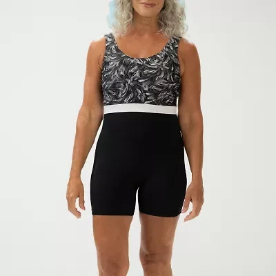 Dolfin Aquashape Women'S Scoop Neck Aquatard Womens One Piece Swimsuit