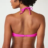 Forever 21 Womens Adjustable Straps Neon Juniors Bralette Bikini Swimsuit Top