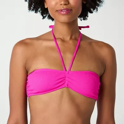 Forever 21 Womens Adjustable Straps Neon Juniors Bralette Bikini Swimsuit Top