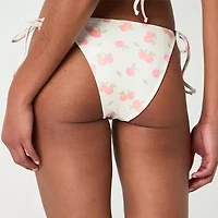 Forever 21 Womens Lined Dots Juniors Bikini Swimsuit Bottom