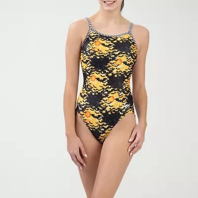 Dolfin Womens Animal Juniors Plus One Piece Swimsuit