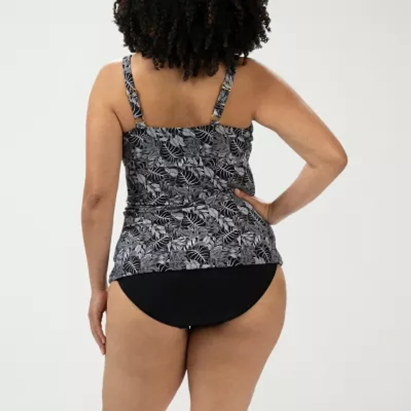 Dolfin Womens Leaf One Piece Swimsuit