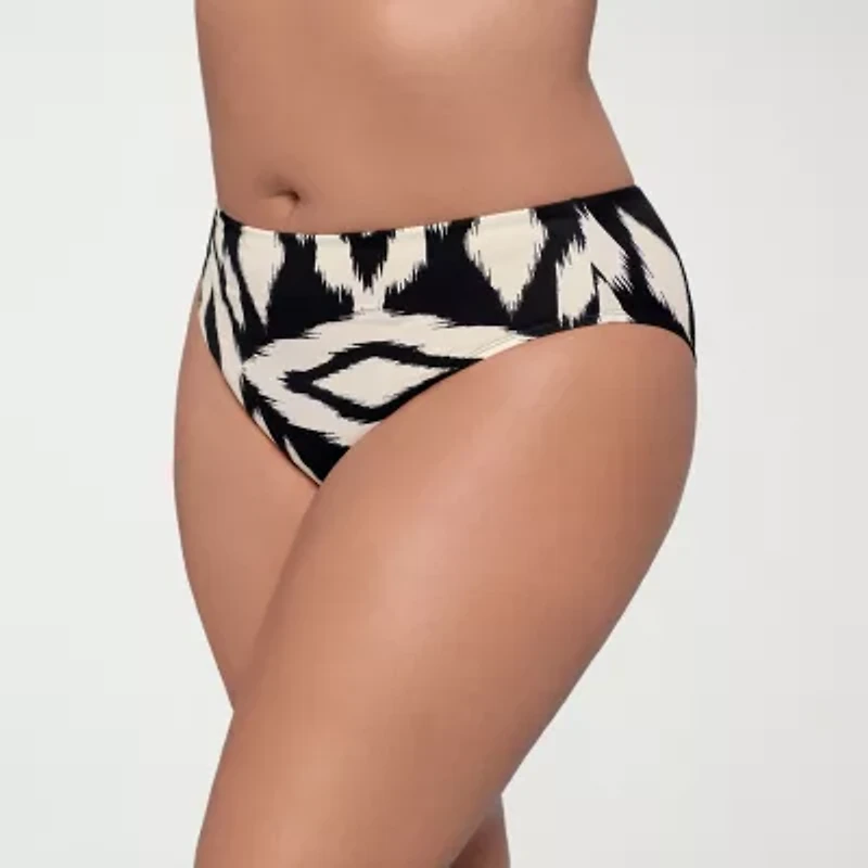 S3 Swim Womens Lined Floral Hipster Bikini Swimsuit Bottom