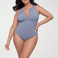 S3 Swim Womens High Neck One Piece Swimsuit