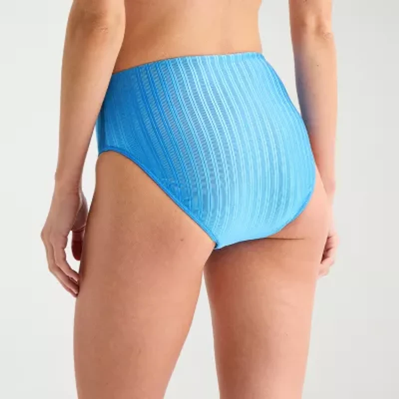 Mynah Womens Lined High Waist Bikini Swimsuit Bottom