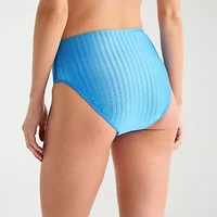 Mynah Womens Lined High Waist Bikini Swimsuit Bottom