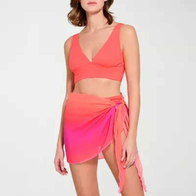 Mynah Womens Ombre Swim Skirt