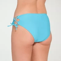 Decree Womens Lined Juniors Hipster Bikini Swimsuit Bottom