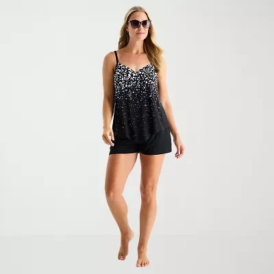 Trimshaper Womens Swim Romper