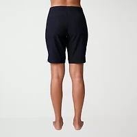 Free Country Paradise Womens Drawstring Waist Bermuda Board Shorts