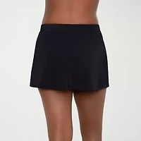 Sonnet Shores Womens Comfort Waistband Swim Skirt