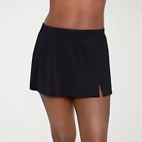 Sonnet Shores Womens Comfort Waistband Swim Skirt