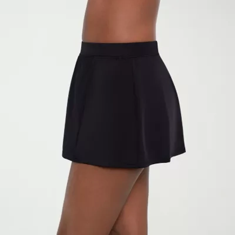 Sonnet Shores Womens Comfort Waistband Swim Skirt