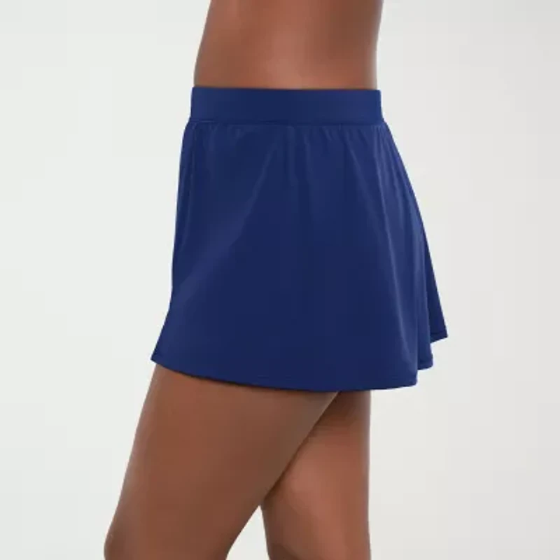 Sonnet Shores Womens Comfort Waistband Swim Skirt