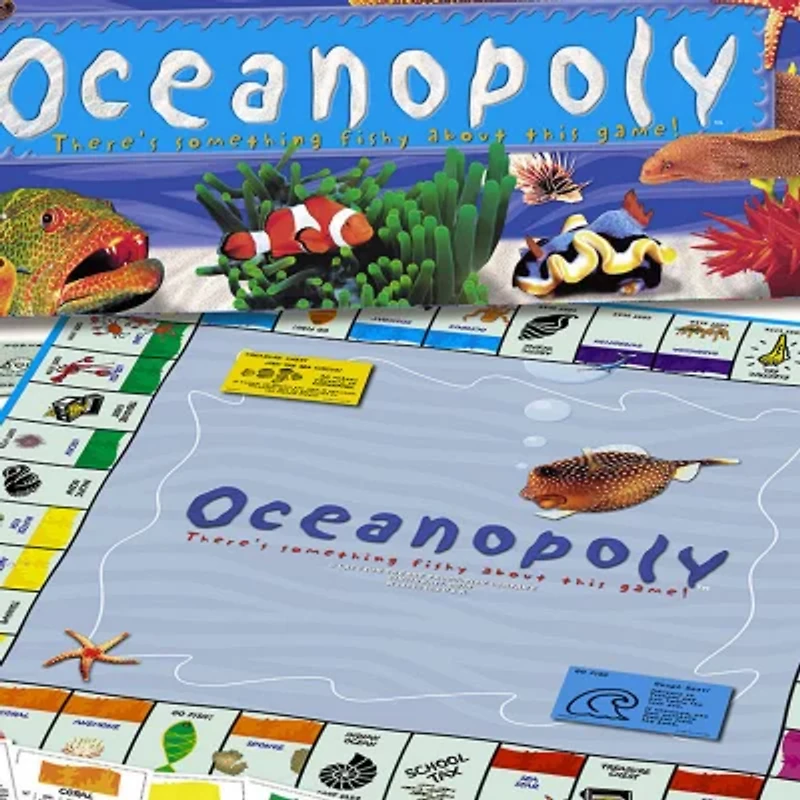 Late For The Sky Ocean-Opoly Board Game Monopoly Board Game