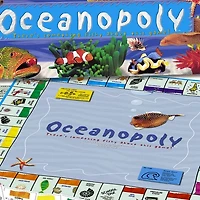 Late For The Sky Ocean-Opoly Board Game Monopoly Board Game