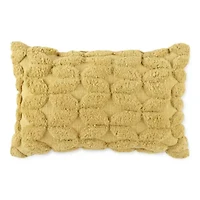 Home Expressions Tufted Woven Geo Lumbar Pillow