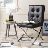 Safavieh Walsh Dining Collection Upholstered Tufted Dining Chair