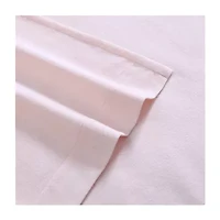 Laura Ashley 100% Cotton Brushed Flannel Deep Pocket Sheet Set