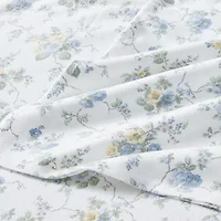 Laura Ashley 100% Cotton Brushed Flannel Sheet Set