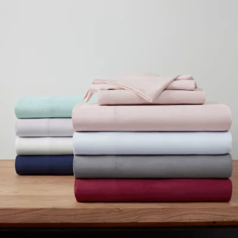 Serta® Supersoft Cooling Wrinkle Resistant Sheet Set