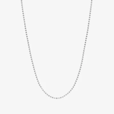 Silver Reflections Silver Reflections Womens Pure Silver Over Brass 18 Inch Mariner Chain Necklace