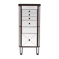 Powell Company Hialea Espresso Jewelry Armoire