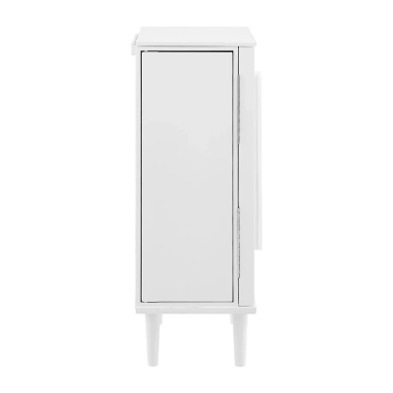 Powell Company Janice White Jewelry Armoire
