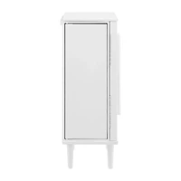 Powell Company Janice White Jewelry Armoire
