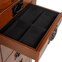 Powell Company Janice Oak Jewelry Armoire