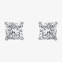 Ever Star (G / SI1-SI2) 1 CT. T.W. Lab-Grown Diamond Princess-cut Stud Earrings 10K or 14K Gold