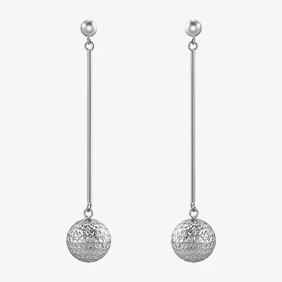 Limited Quantities! Womens Sterling Silver Drop Earrings