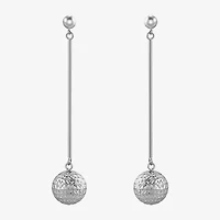 Limited Quantities! Womens Sterling Silver Drop Earrings