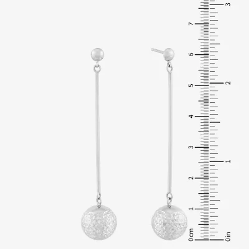 Limited Quantities! Womens Sterling Silver Drop Earrings