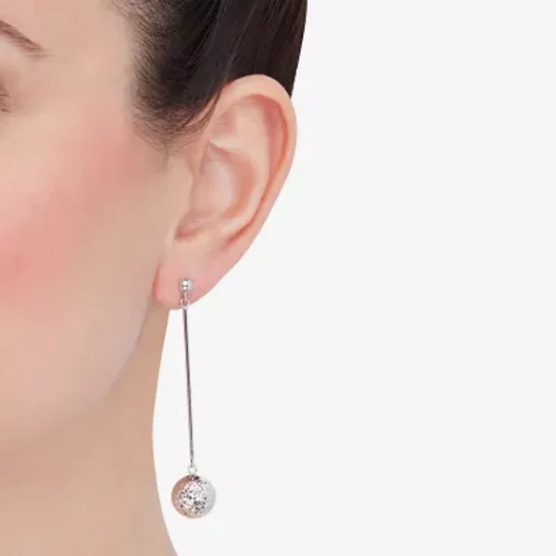 Limited Quantities! Womens Sterling Silver Drop Earrings