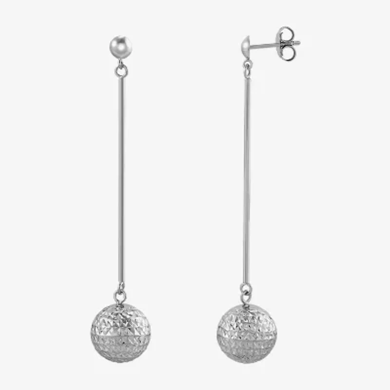 Limited Quantities! Womens Sterling Silver Drop Earrings