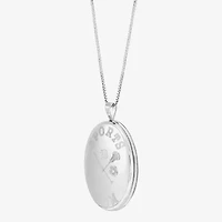 Limited Quantities! "Sports Mom" Womens Sterling Silver 18 Inch Locket Necklace
