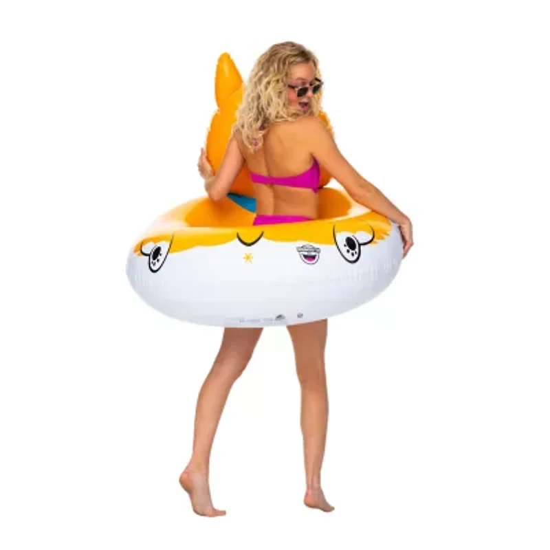 Big Mouth Corgi Pool Float