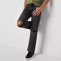 Thereabouts Little & Big Kid Boys Adjustable Waist Mid Rise Straight Leg Jean
