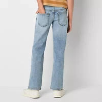 Thereabouts Little & Big Kid Boys Adjustable Waist Mid Rise Straight Leg Jean
