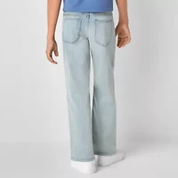 Thereabouts Little & Big Kid Boys Adjustable Waist Mid Rise Loose Fit Jean
