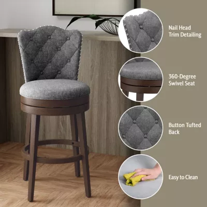 Edenwood Swivel Bar Stool