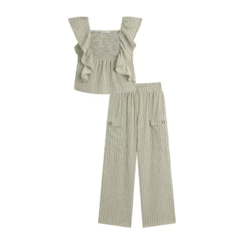 Byer California Big Kid Girls 2-pc. Pant Set