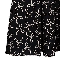 Rare Editions Big Kid Girls 3/4 Sleeve Puffed A-Line Dress